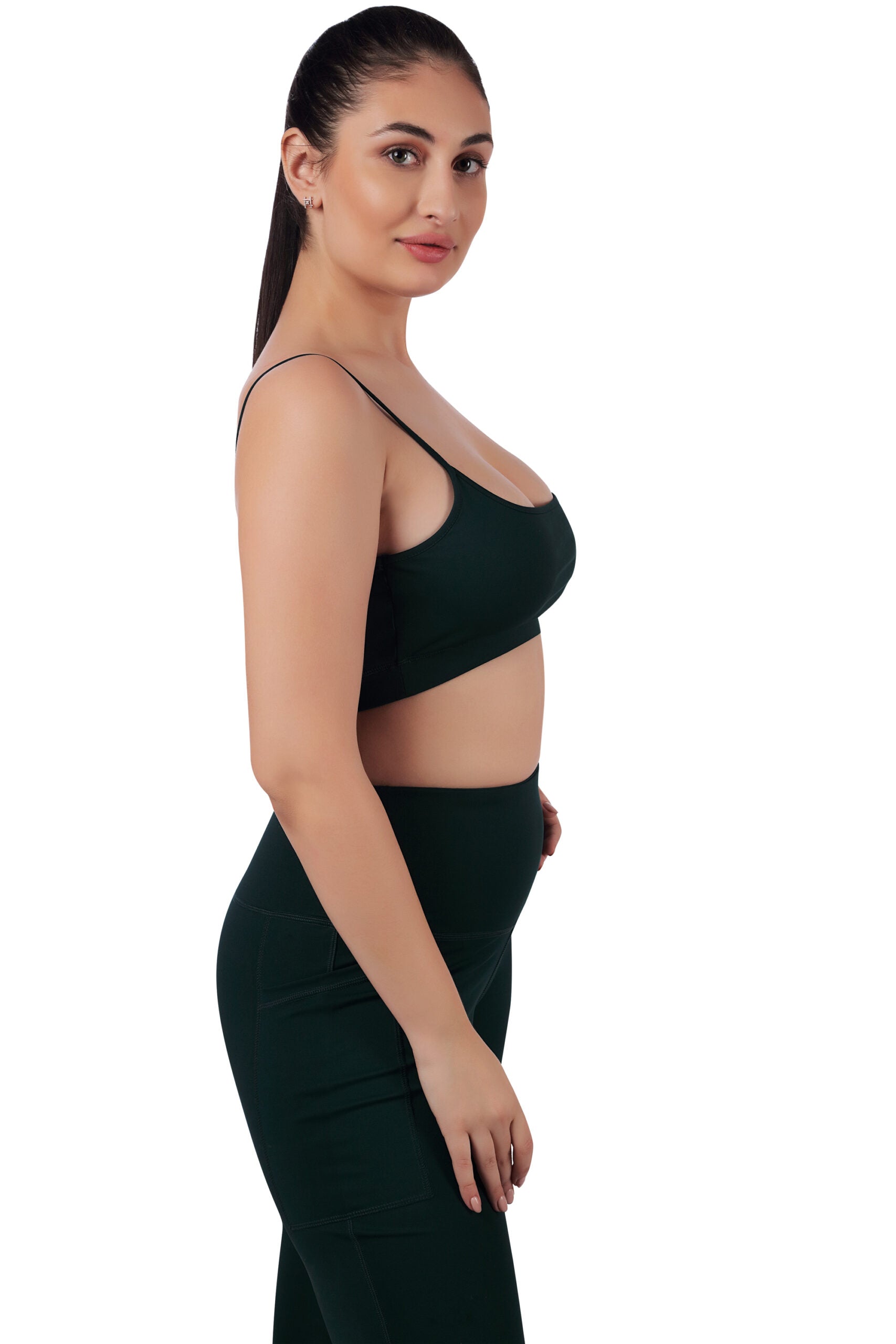 Grn Square Neck Tank