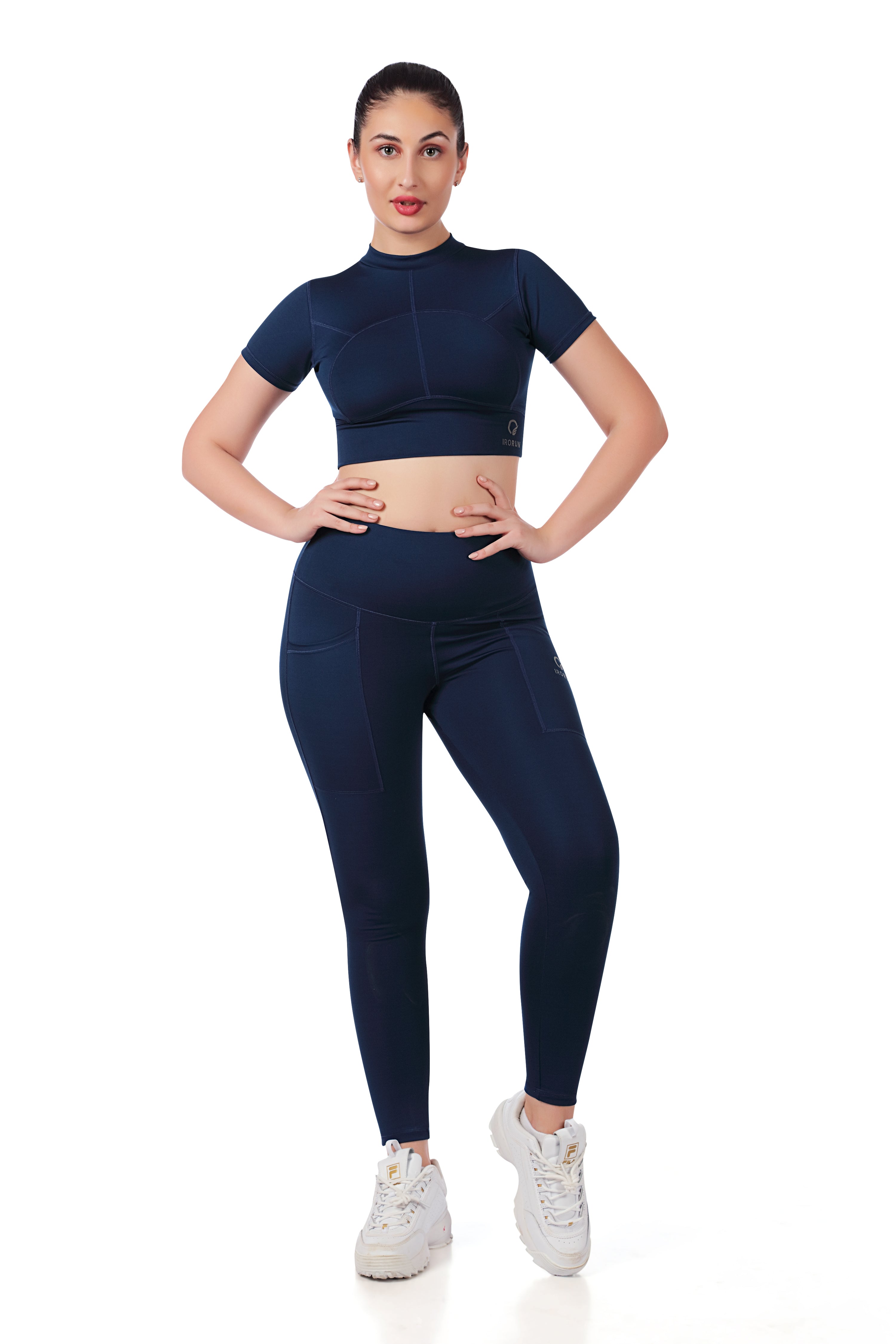 Stitch Mock Neck Co-ord Set