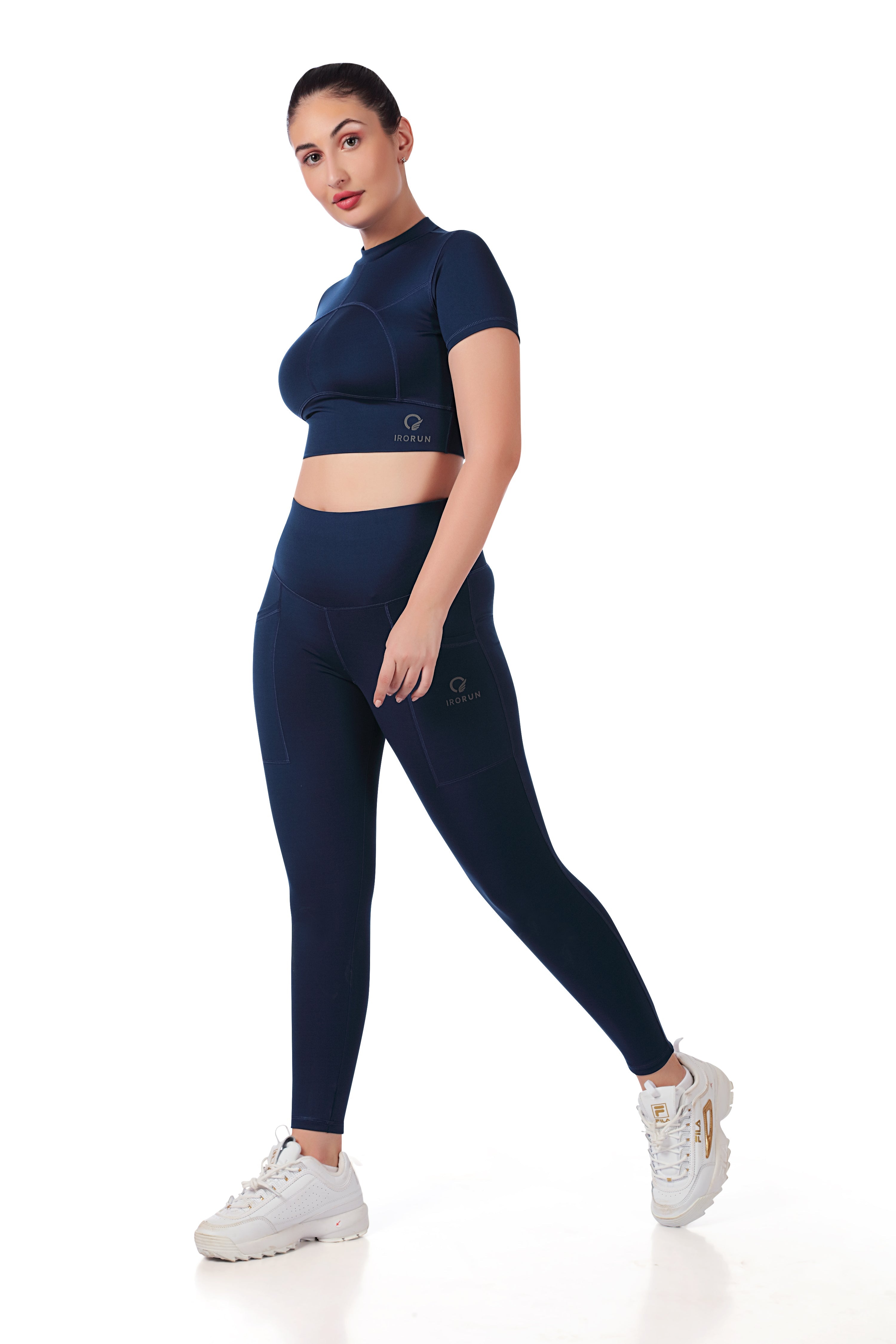 Stitch Mock Neck Co-ord Set